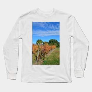 Autumnal Grape Vines Long Sleeve T-Shirt